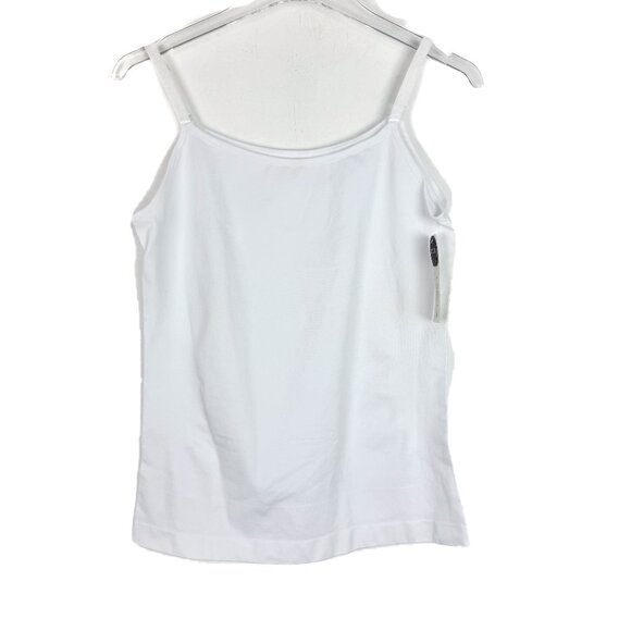 NWT Shapermint Empetua Scoop Neck Cami Top White Size XL NEW - Picture 2 of 9